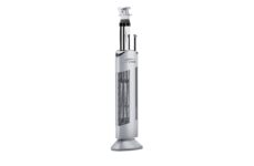 Purificatore d'aria Ionic-CARE con filtro estratto e maniglia per pulizia fili ionizzazione, colore argento