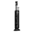 Purificatore d'aria Ionic-CARE con filtro estratto e maniglia per pulizia fili ionizzazione, colore nero