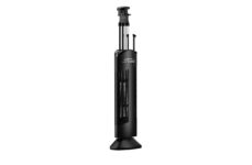 Purificatore d'aria Ionic-CARE con filtro estratto e maniglia per pulizia fili ionizzazione, colore nero