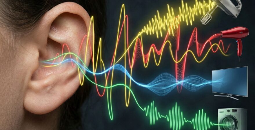 Gli elettrodomestici influenzano quotidianamente il nostro udito.