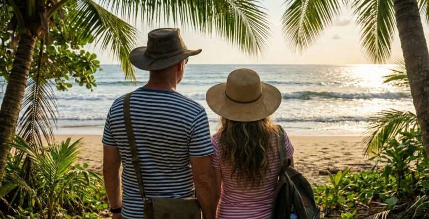 Cacciatori di ioni durante misurazione ioni negativi al mare