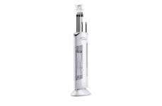 Purificatore d'aria Ionic-CARE con filtro estratto e maniglia per pulizia fili ionizzazione, colore bianco