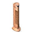 Purificatore d'aria Ionic-CARE vista generale, finitura legno rovere