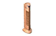 Purificatore d'aria Ionic-CARE vista generale, finitura legno rovere