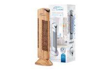Purificatore d'aria Ionic-CARE con scatola, finitura legno rovere