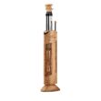 Purificatore d'aria Ionic-CARE con filtro estratto e maniglia per pulizia fili ionizzazione, finitura legno rovere